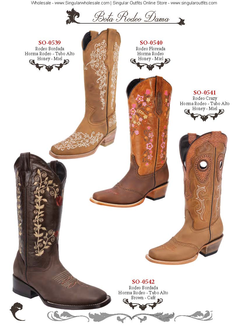 Singular Outfits Women and Children Western Boots Catalog